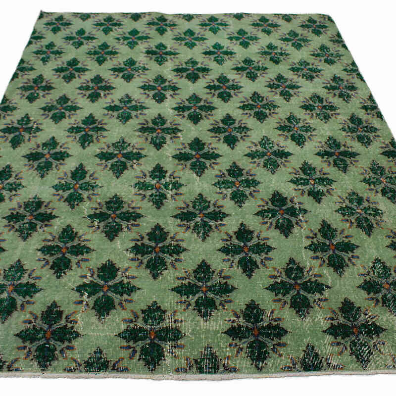 Alfombra Vintage Turca Anudada a Mano - 174 cm x 230 cm - K0083710