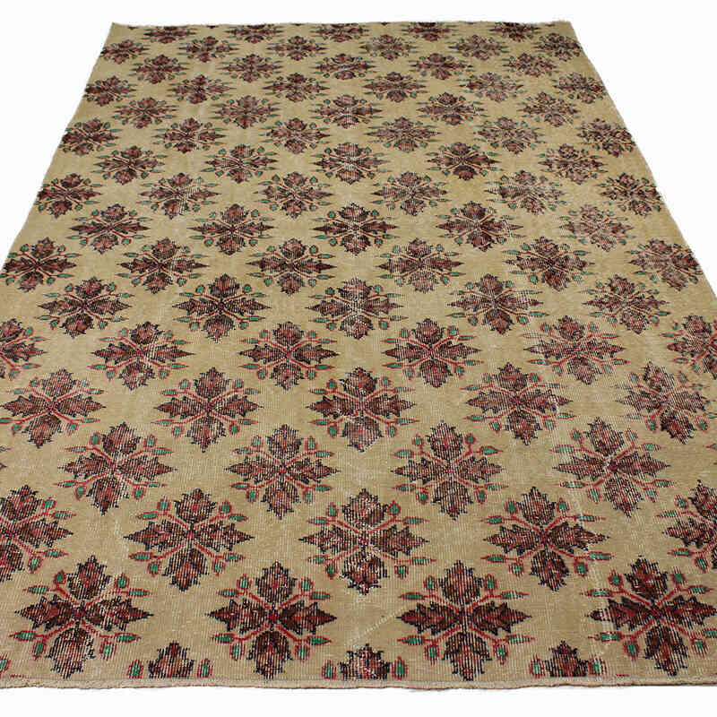 El Dokuma Vintage Halı - 178 cm x 285 cm - K0083713