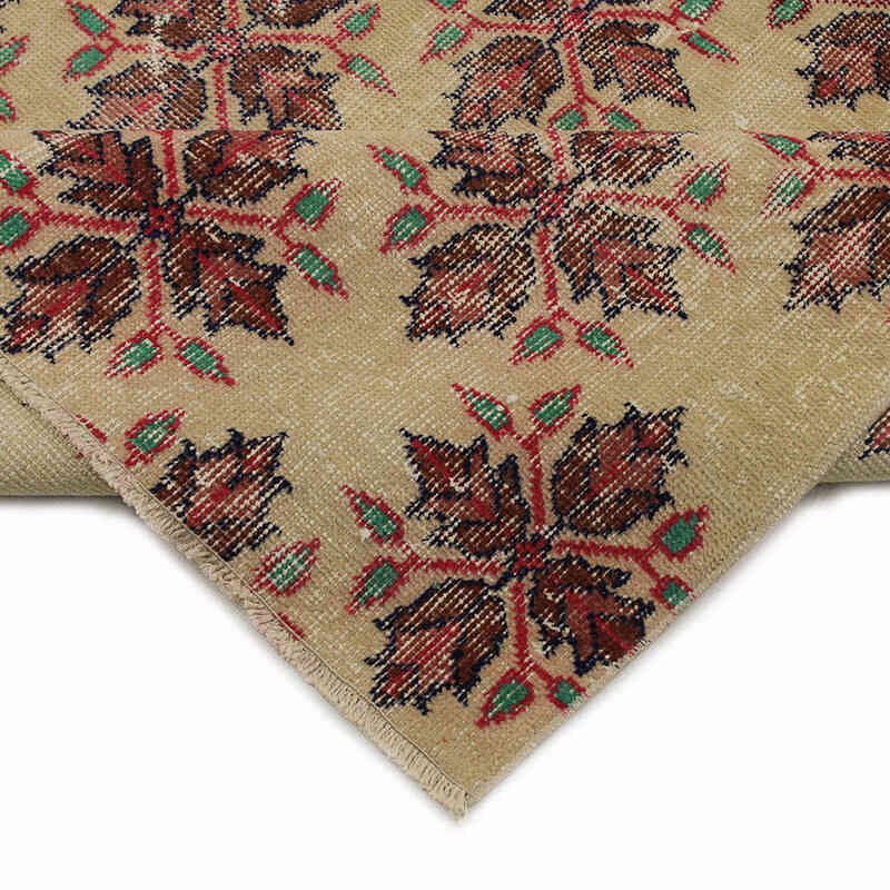 El Dokuma Vintage Halı - 178 cm x 285 cm - K0083713