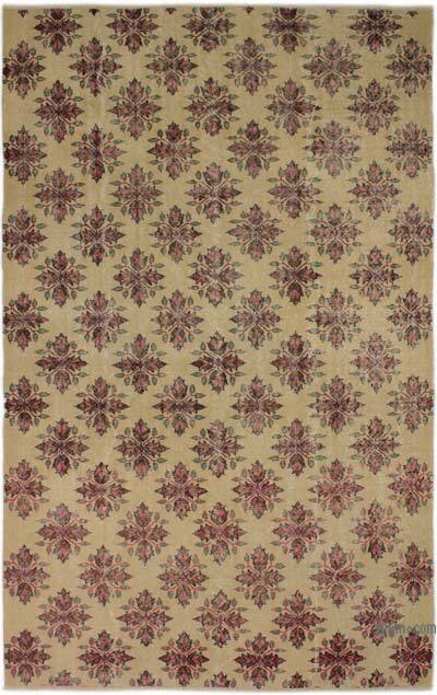 Vintage Turkish Hand-Knotted Rug - 5' 10" x 9' 4" (70" x 112")