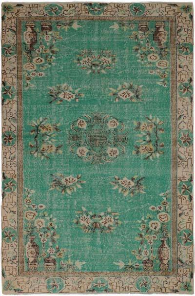 El Dokuma Vintage Halı - 160 cm x 243 cm