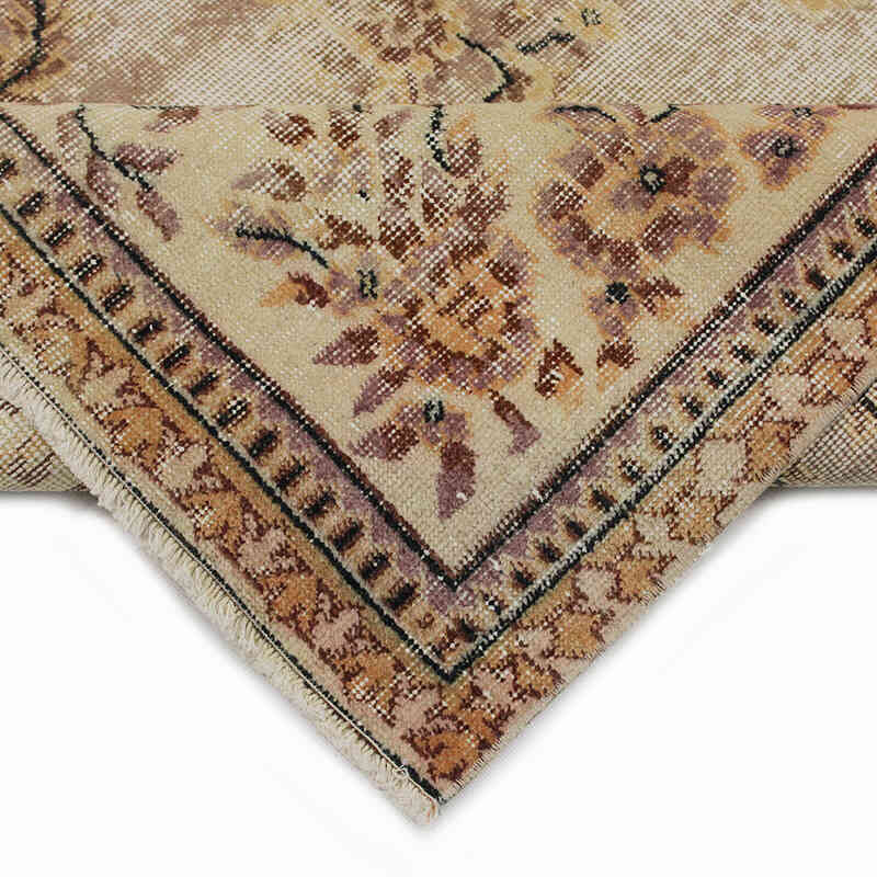 Vintage Turkish Hand-Knotted Rug - 5' 3" x 8' 9" (63" x 105") - K0083715
