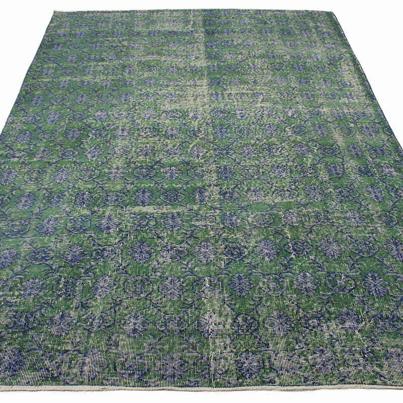 Vintage Turkish Hand-Knotted Rug - 5' 6" x 8' 7" (66" x 103") - K0083716