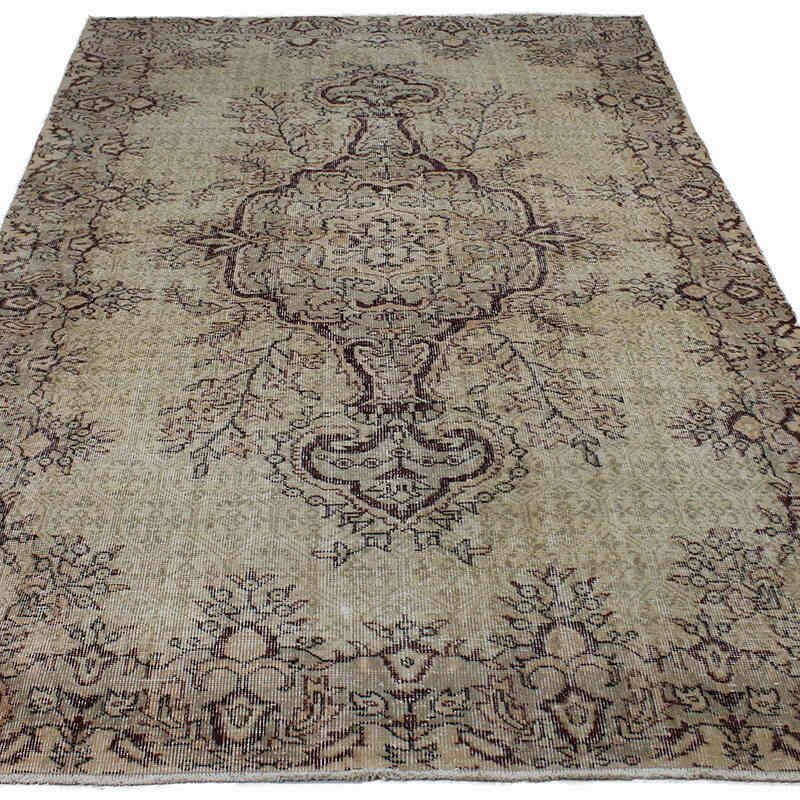 El Dokuma Vintage Halı - 175 cm x 267 cm - K0083718