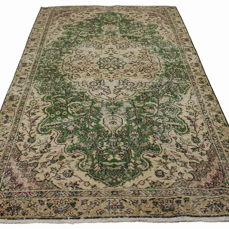 El Dokuma Vintage Halı - 148 cm x 253 cm - K0083726