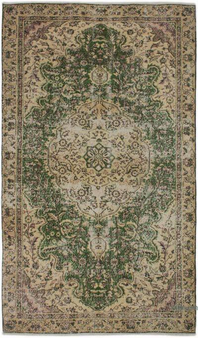 Alfombra Vintage Turca Anudada a Mano - 148 cm x 253 cm
