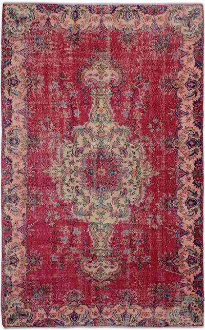 El Dokuma Vintage Halı - 166 cm x 268 cm