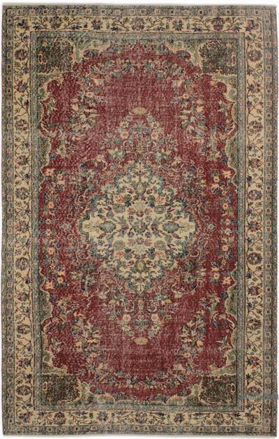 El Dokuma Vintage Halı - 171 cm x 272 cm