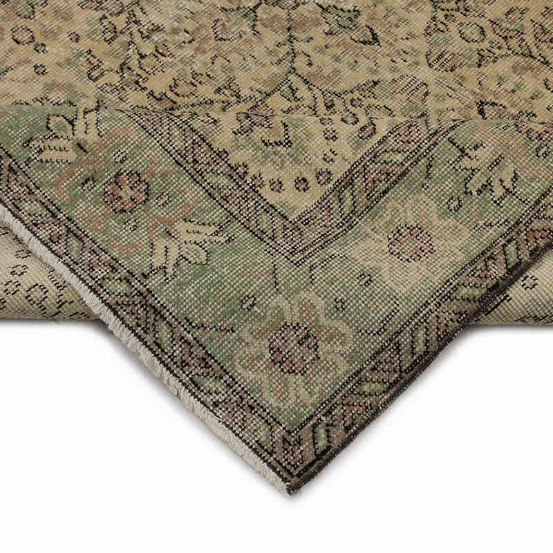 Alfombra Vintage Turca Anudada a Mano - 180 cm x 303 cm - K0083736
