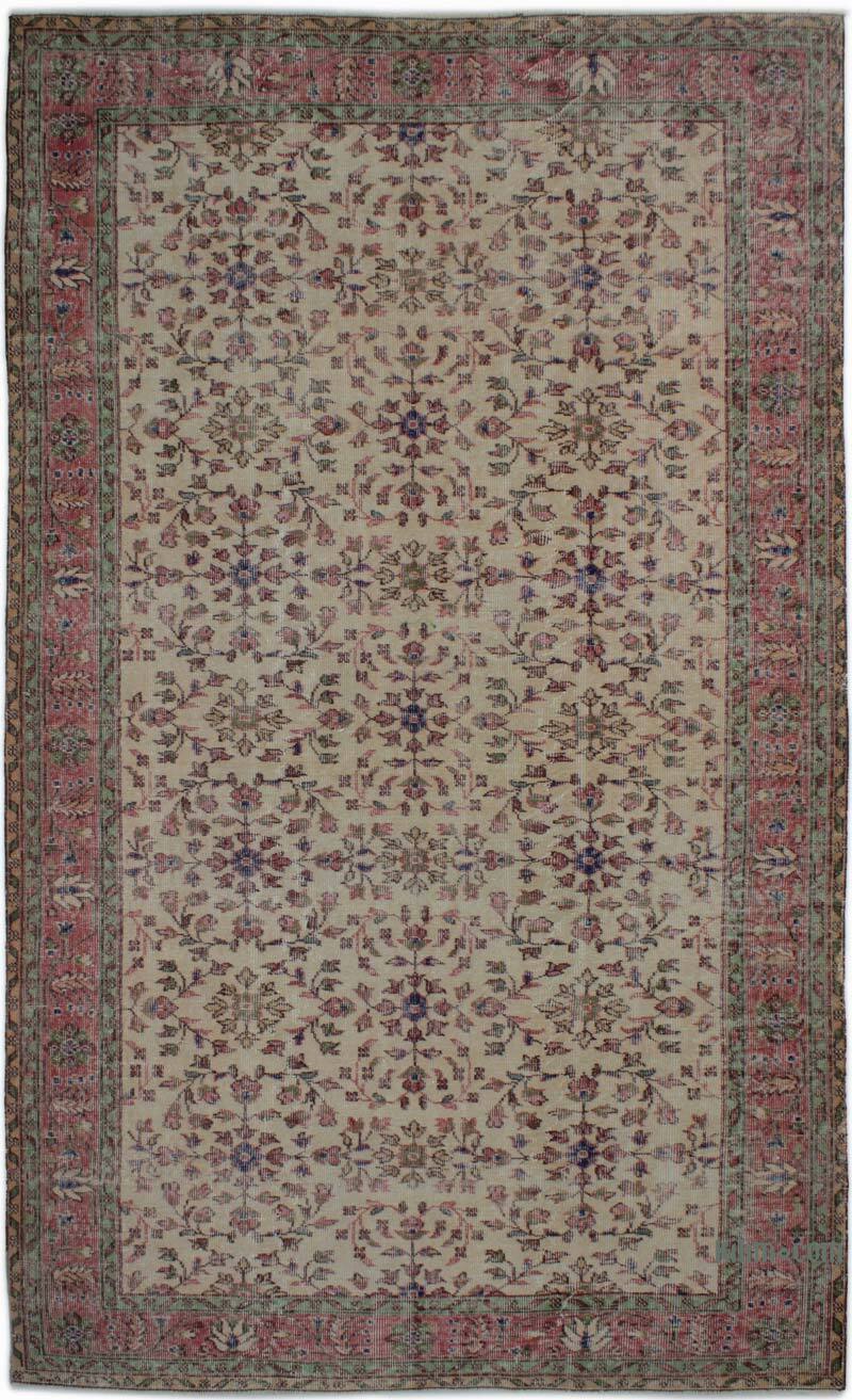 El Dokuma Vintage Halı - 172 cm x 284 cm - K0083738