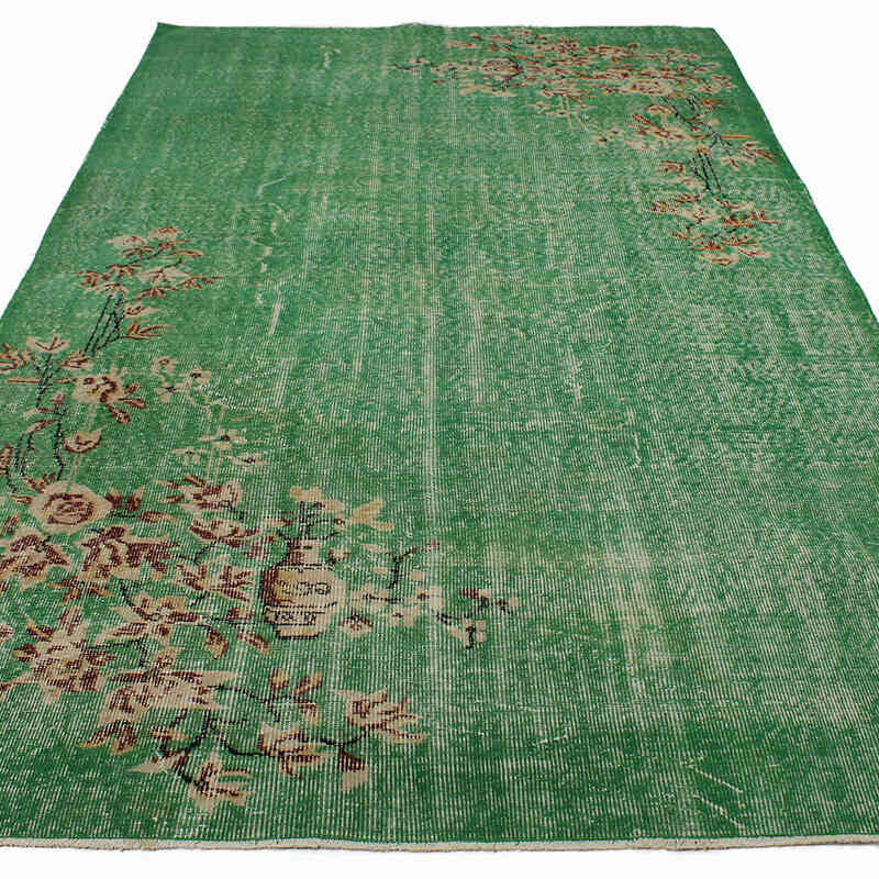 El Dokuma Vintage Halı - 157 cm x 275 cm - K0083739