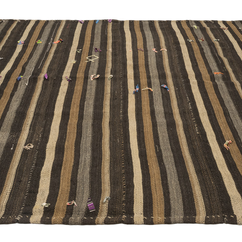 Vintage Anatolian Kilim Rug - 7' 9" x 7' 9" (93" x 93") - K0083742