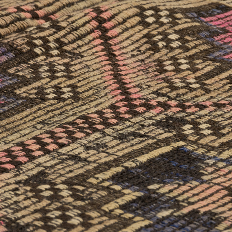 Vintage Anatolian Jijim Rug - 7' 4" x 8' 8" (88" x 104") - K0083758