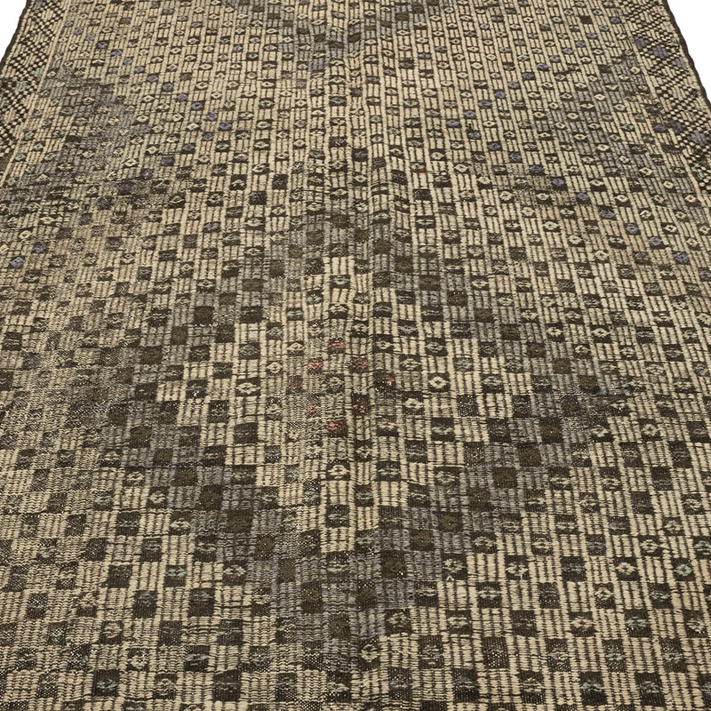 Vintage Anatolian Jijim Rug - 5'  x 9' 7" (60" x 115") - K0083759