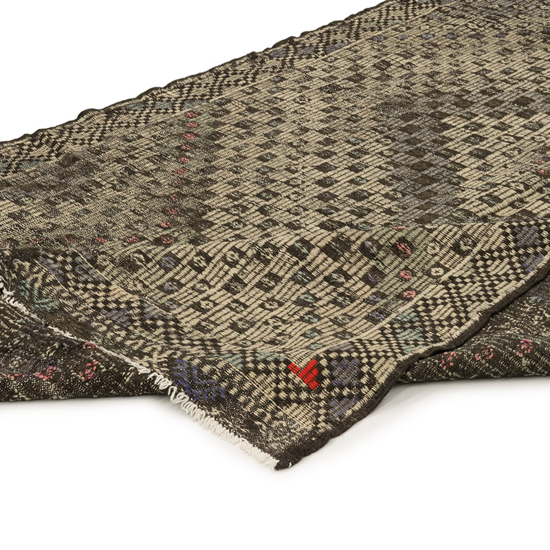 Vintage Anatolian Jijim Rug - 5'  x 9' 7" (60" x 115") - K0083759