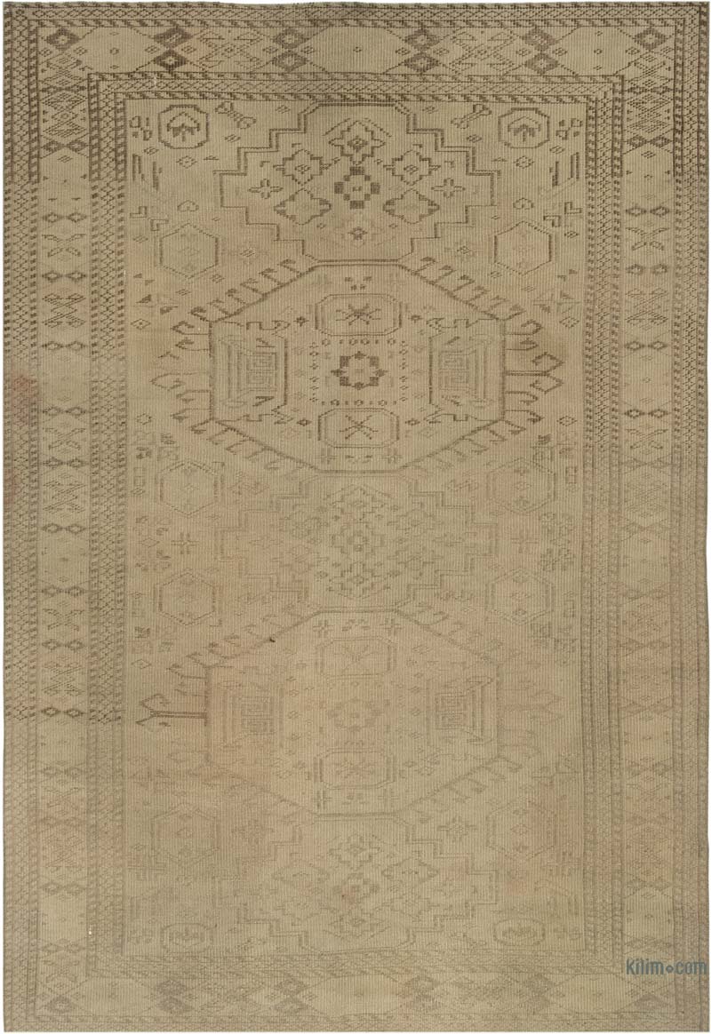 El Dokuma Vintage Halı - 182 cm x 262 cm - K0083762