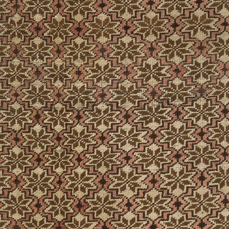 Pasillo Vintage Turco Anudado a Mano - 61 cm x 279 cm - K0083764