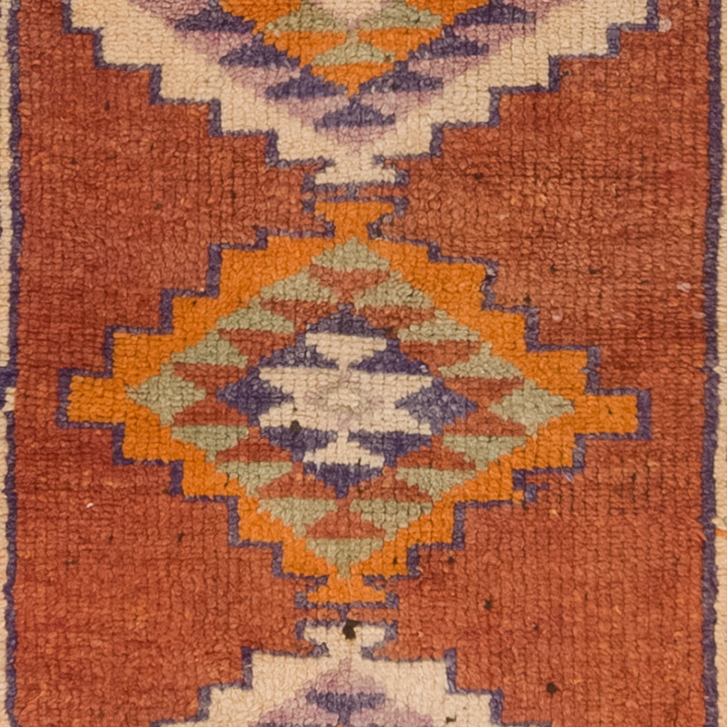 Vintage Tribal Runner Rug - 2' 11" x 13'  (35" x 156") - K0083768