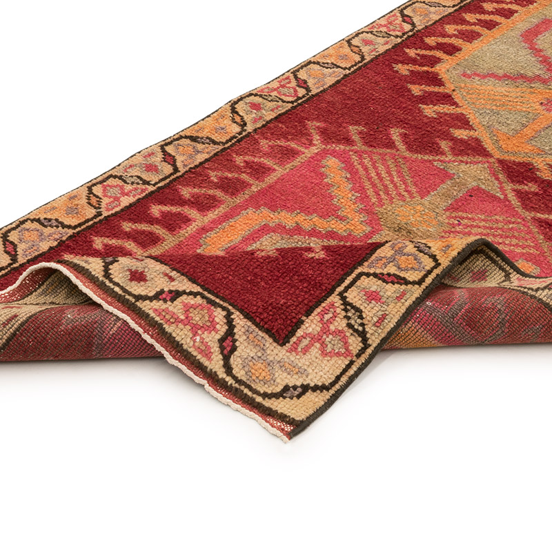 Vintage Tribal Runner Rug - 2' 11" x 14' 2" (35" x 170") - K0083769