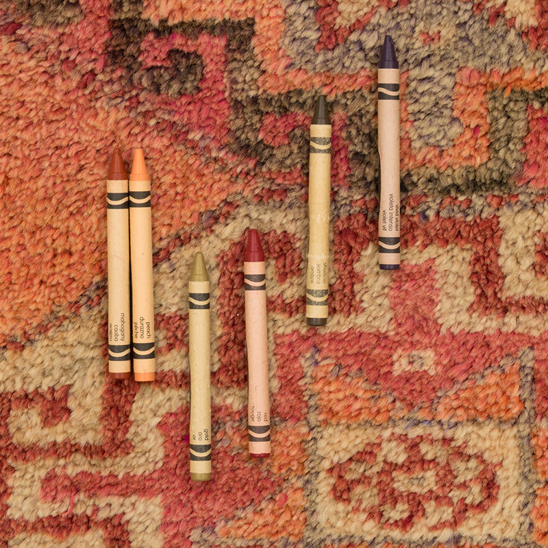 Vintage Tribal Runner Rug - 2' 7" x 9' 11" (31" x 119") - K0083770
