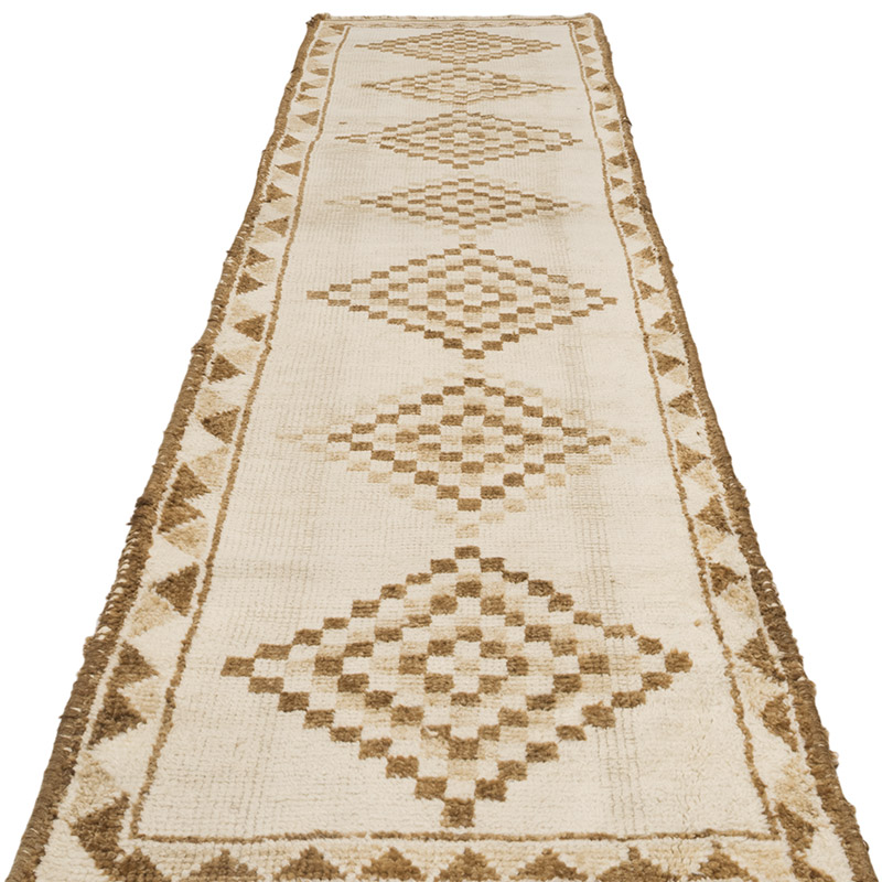 Alfombra Vintage de pasillo - 87 cm x 360 cm - K0083771
