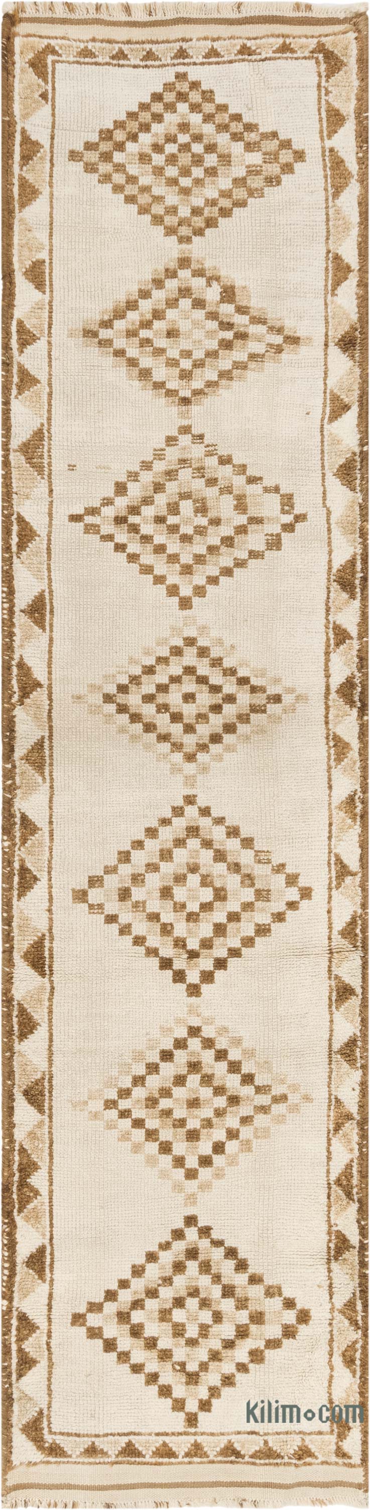 Alfombra Vintage de pasillo - 87 cm x 360 cm - K0083771