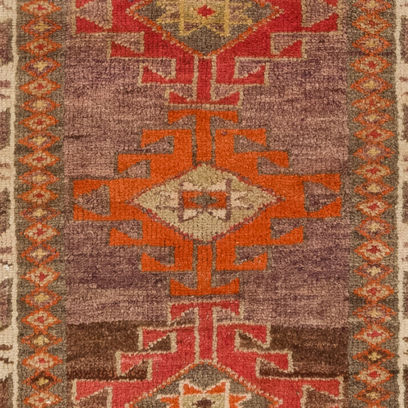 Vintage Tribal Runner Rug - 3' 3" x 11' 9" (39" x 141") - K0083772