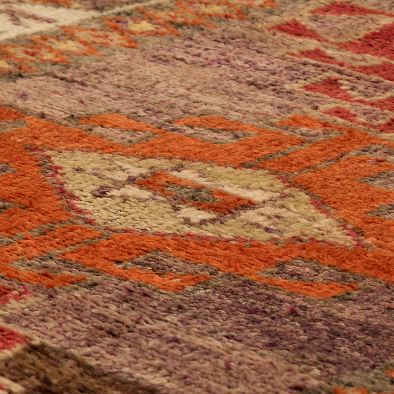 Vintage Tribal Runner Rug - 3' 3" x 11' 9" (39" x 141") - K0083772