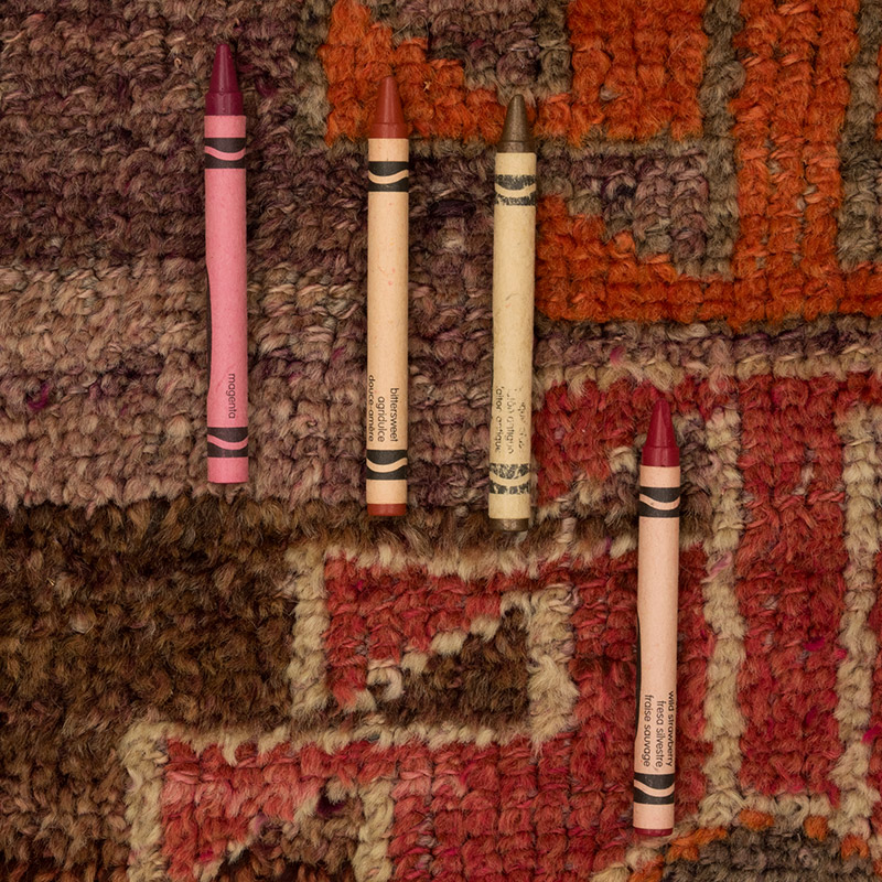Vintage Tribal Runner Rug - 3' 3" x 11' 9" (39" x 141") - K0083772