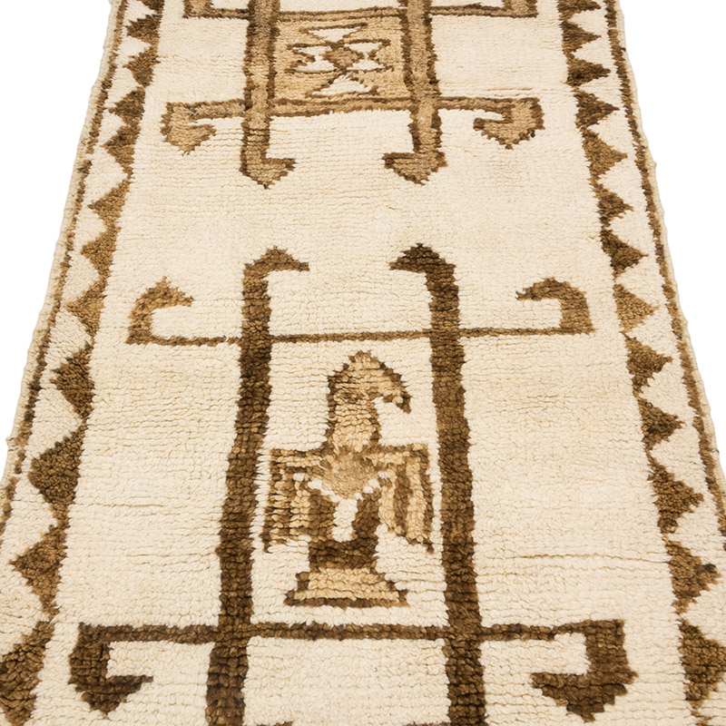 Alfombra Vintage de pasillo - 91 cm x 310 cm - K0083773