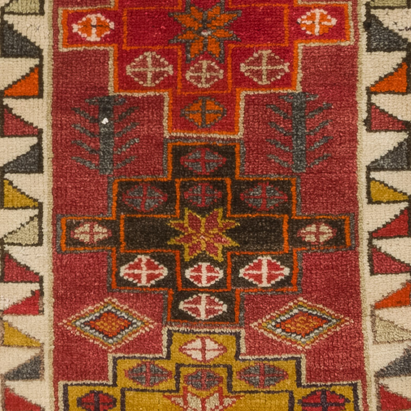 Alfombra Vintage de pasillo - 83 cm x 351 cm - K0083774