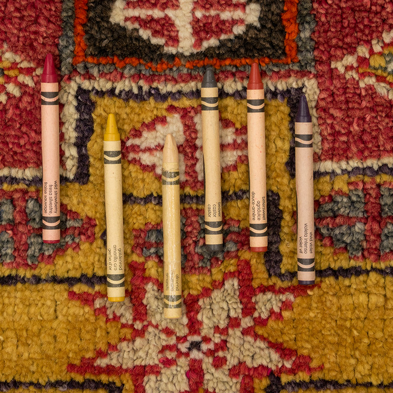 Alfombra Vintage de pasillo - 83 cm x 351 cm - K0083774