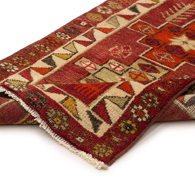 Alfombra Vintage de pasillo - 83 cm x 351 cm - K0083774