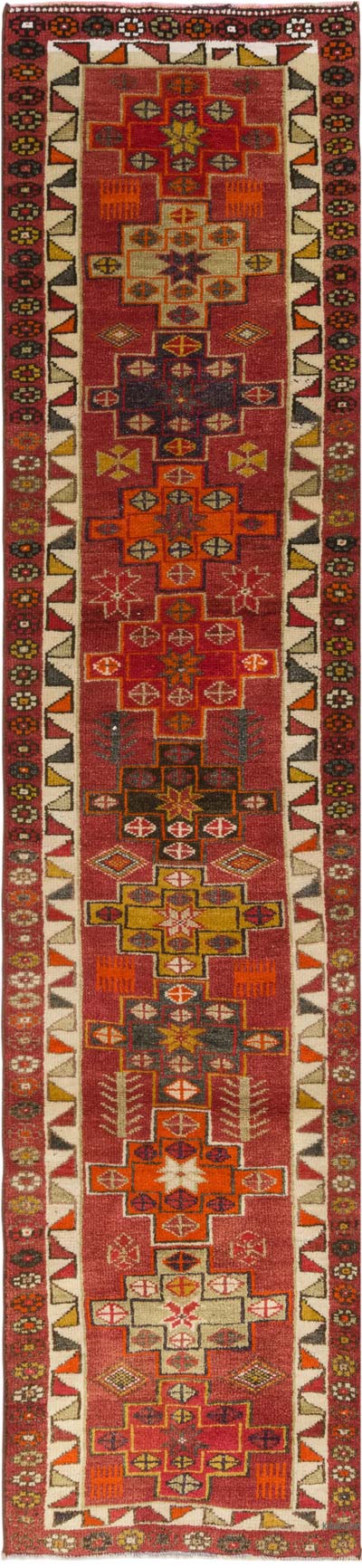 Alfombra Vintage de pasillo - 83 cm x 351 cm