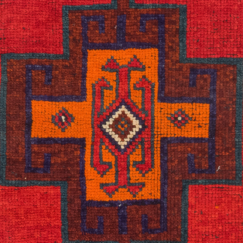 Vintage Tribal Runner Rug - 3' 1" x 10' 3" (37" x 123") - K0083775