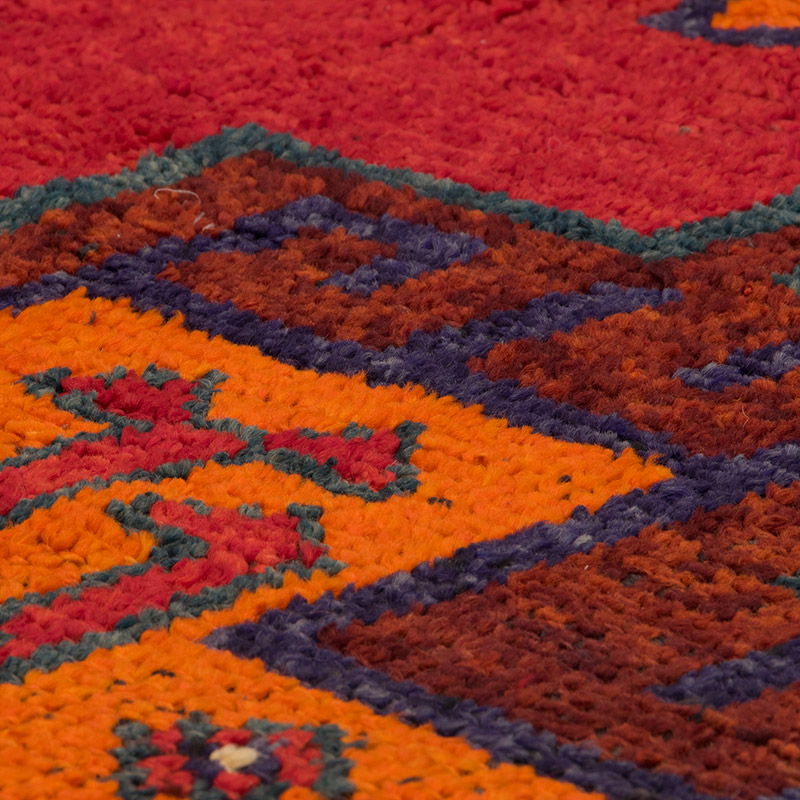Vintage Tribal Runner Rug - 3' 1" x 10' 3" (37" x 123") - K0083775