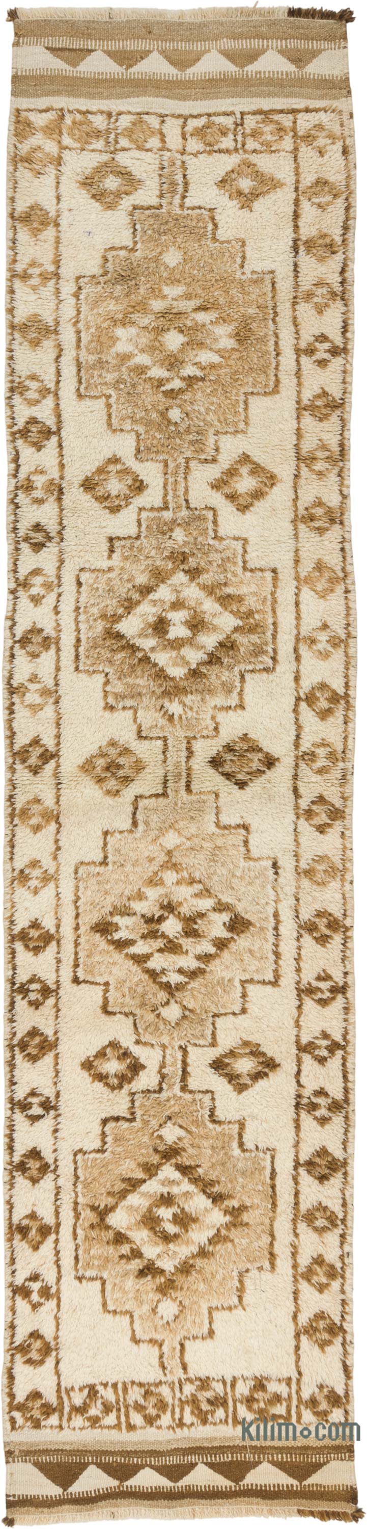 Vintage Anadolu Yolluk - 87 cm x 366 cm - K0083776