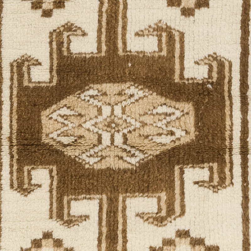 Vintage Tribal Runner Rug - 3' 5" x 11' 10" (41" x 142") - K0083777