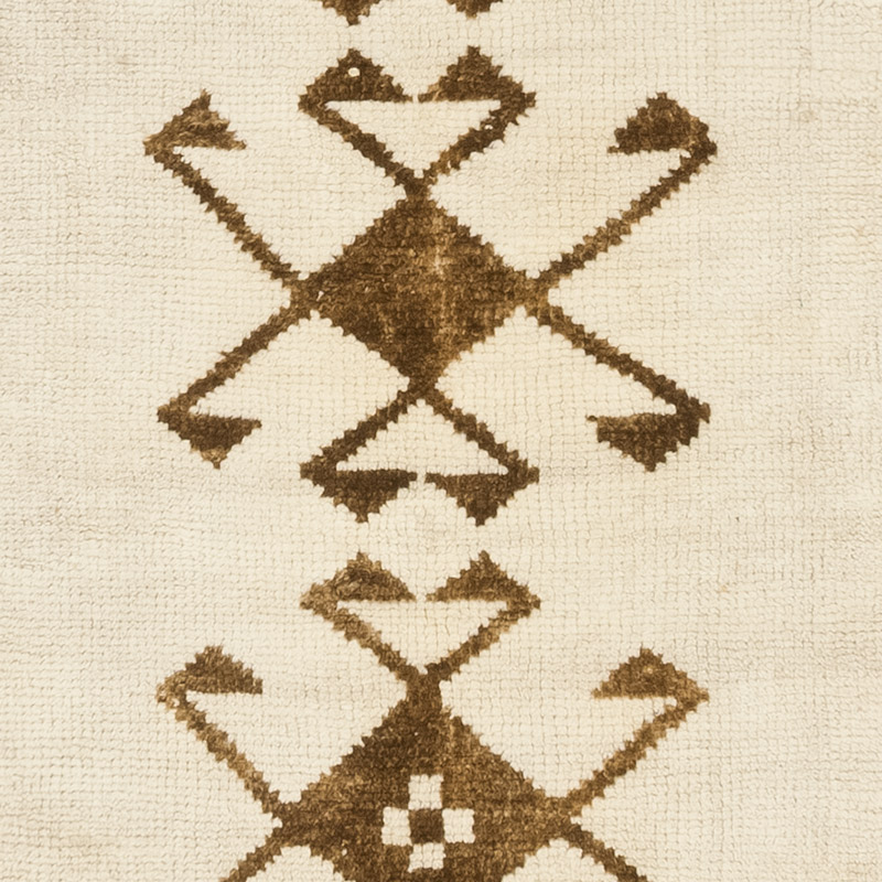 Vintage Tribal Runner Rug - 3' 3" x 12' 1" (39" x 145") - K0083779