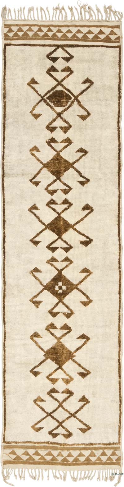 Vintage Tribal Runner Rug - 3' 3" x 12' 1" (39" x 145")