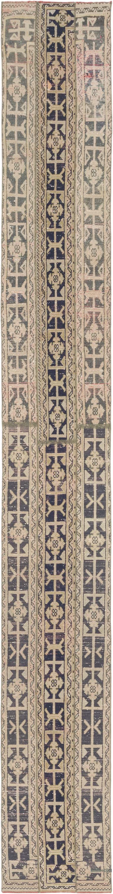 Vintage Turkish Runner Rug - 2' 4" x 19' 2" (28" x 230")