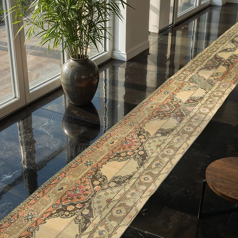 Vintage Anadolu Yolluk - 69 cm x 670 cm - K0083782