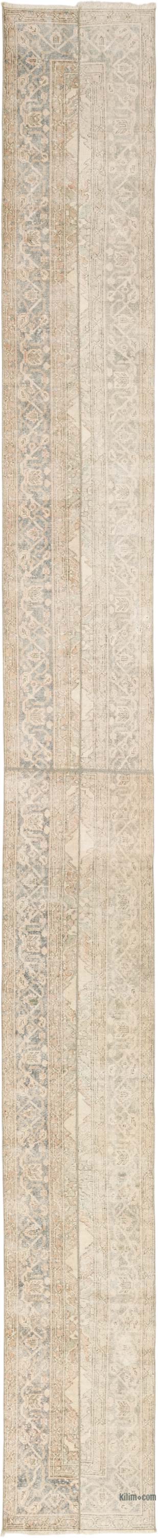 Vintage Turkish Runner Rug - 2' 3" x 23'  (27" x 276")