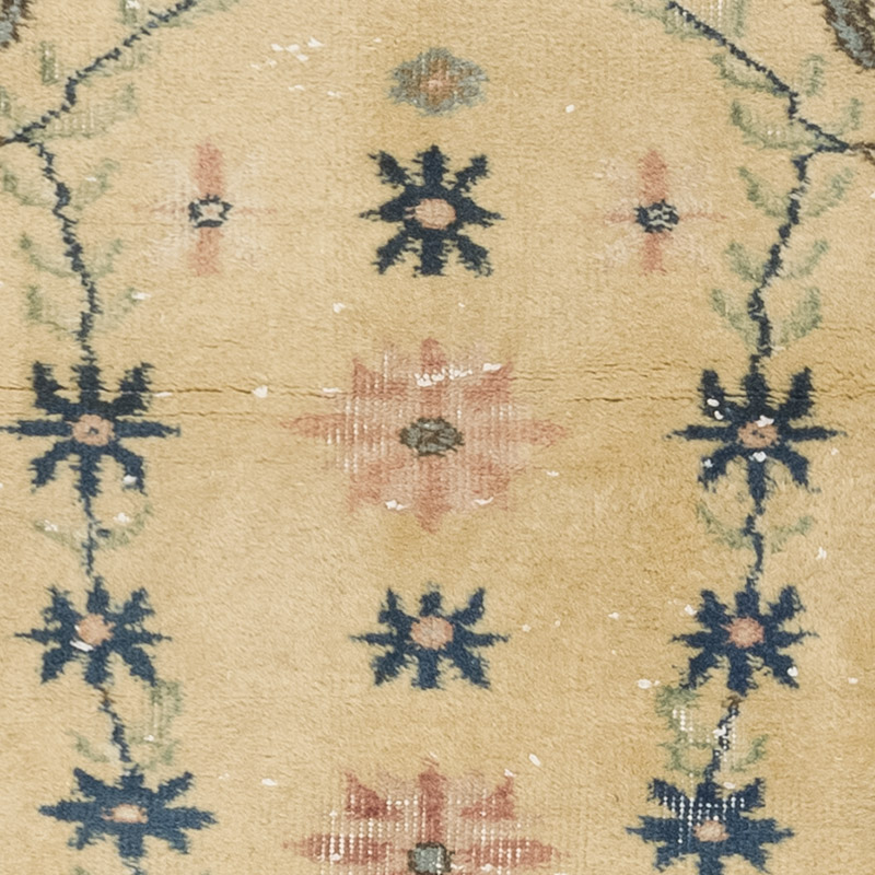 Alfombra Vintage Turca Anudada a Mano - 85 cm x 131 cm - K0083787