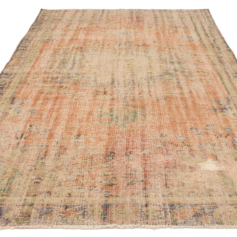 El Dokuma Vintage Halı - 174 cm x 286 cm - K0083789