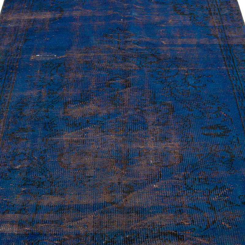Alfombra Turca Vintage Sobre-teñida - 132 cm x 246 cm - K0083794