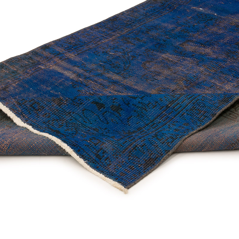 Alfombra Turca Vintage Sobre-teñida - 132 cm x 246 cm - K0083794