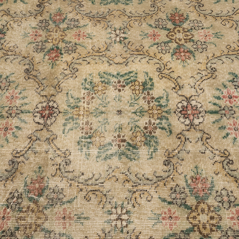 Alfombra Vintage Turca Anudada a Mano - 96 cm x 150 cm - K0083795