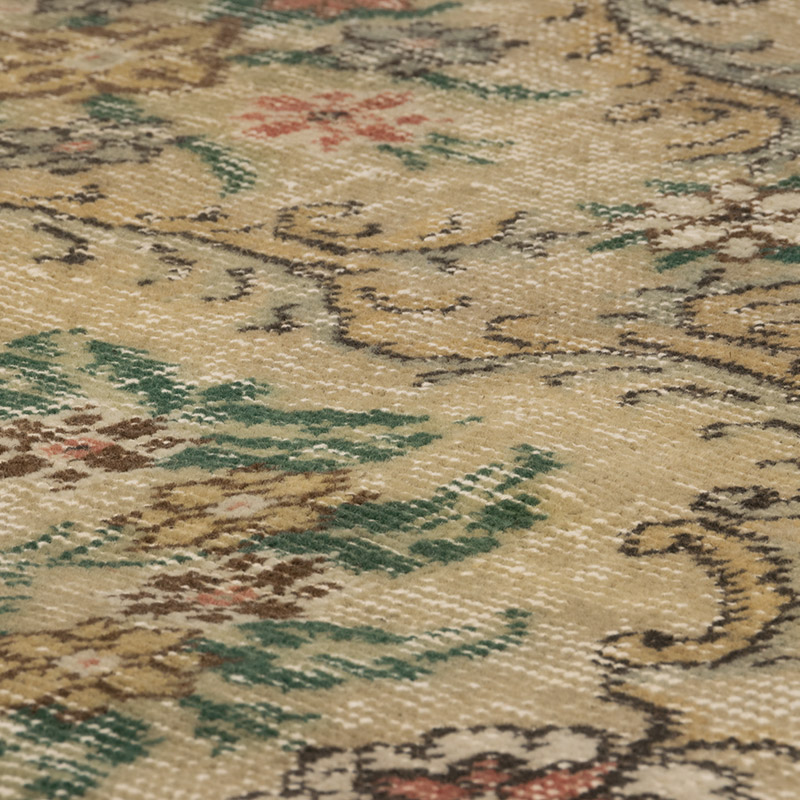 Alfombra Vintage Turca Anudada a Mano - 96 cm x 150 cm - K0083795