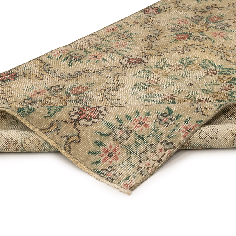 Alfombra Vintage Turca Anudada a Mano - 96 cm x 150 cm - K0083795